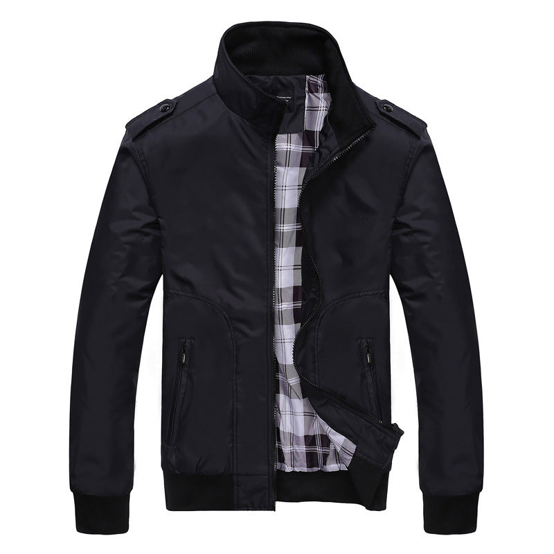 High Quality Autumn Men Fashion Jackets  Leather Jacket 60.00 