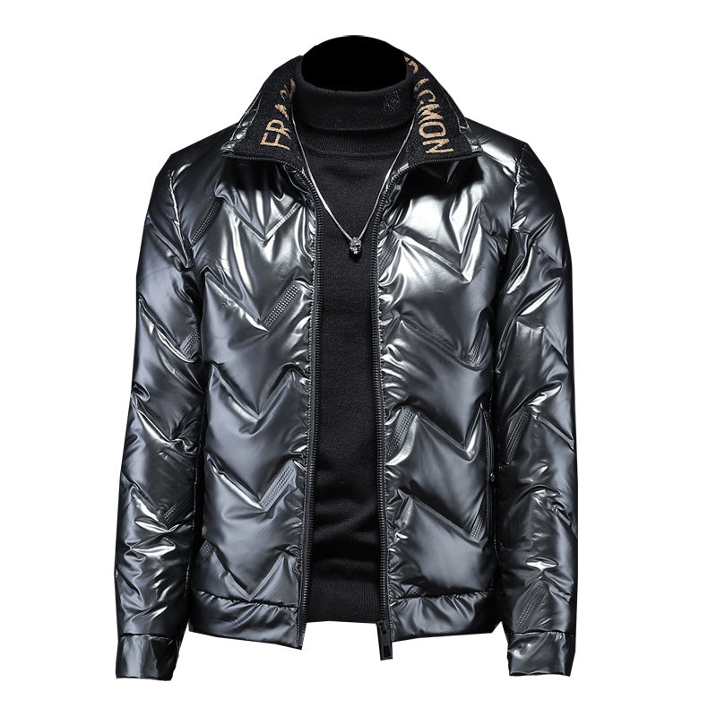 Motorcycle jacket down jacket  Leather Jacket 158.79 