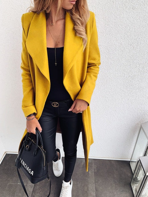 Coat Jacket Jackets For Women Puffer Outerwear Ladies  Leather Jacket 71.00 Yellow-XXL