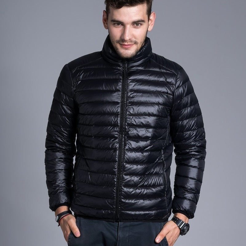 Winter Jacket for Men Jackets Duck Down Coat Outerwear Parka  Leather Jacket 71.38 