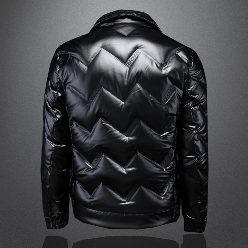 Motorcycle jacket down jacket  Leather Jacket 158.79 