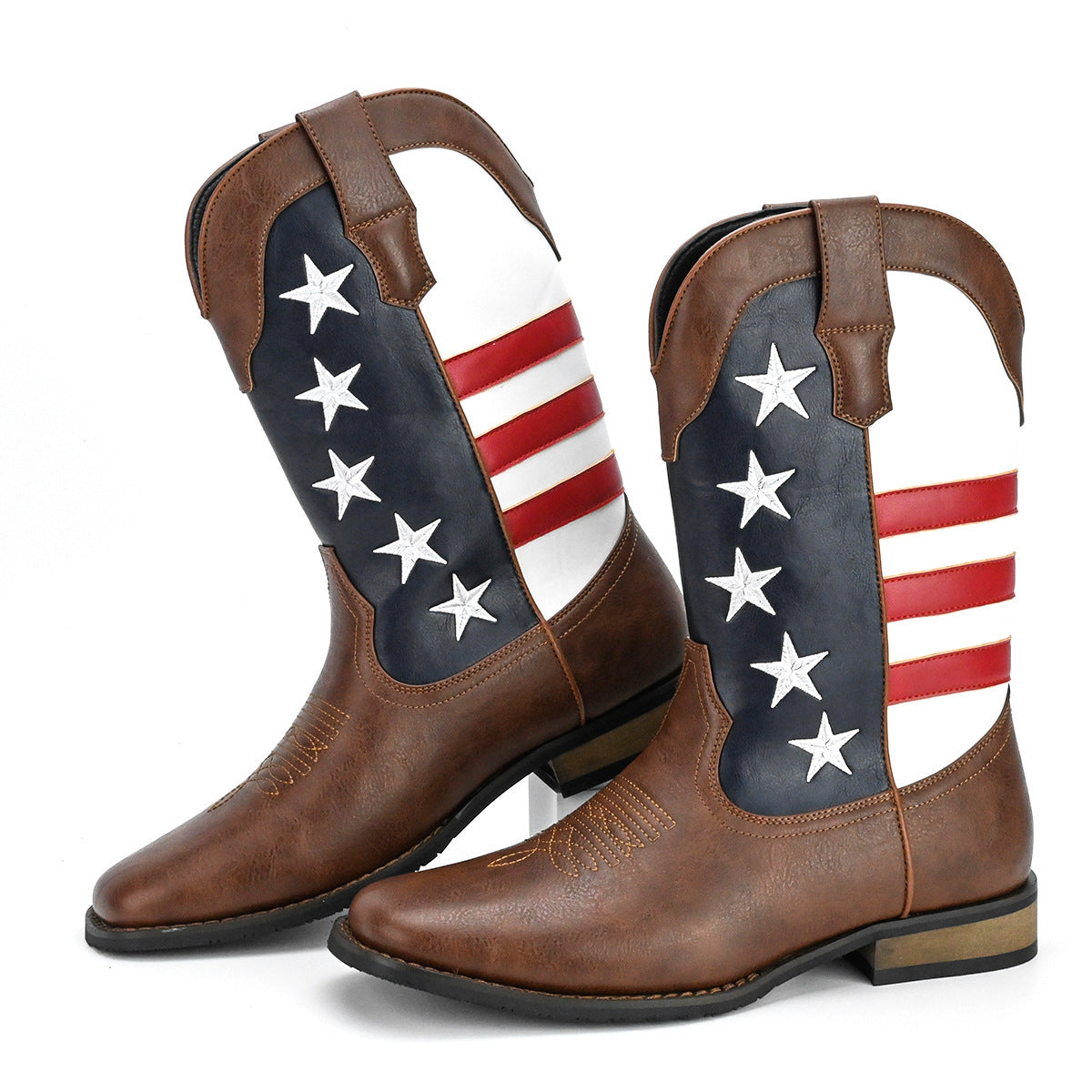 Five-pointed Star Suit Men's Western Cowboy Boot  Footwear 104.39 