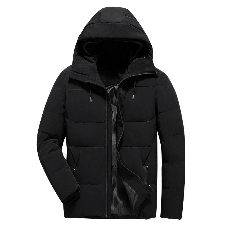Casual Versatile Cotton Coat Men  Leather Jacket 78.00 