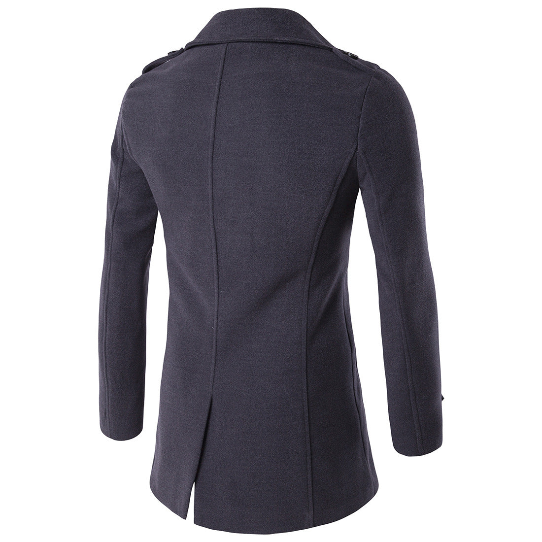 Double-breasted coat trench coat  Leather Jacket 99.26 