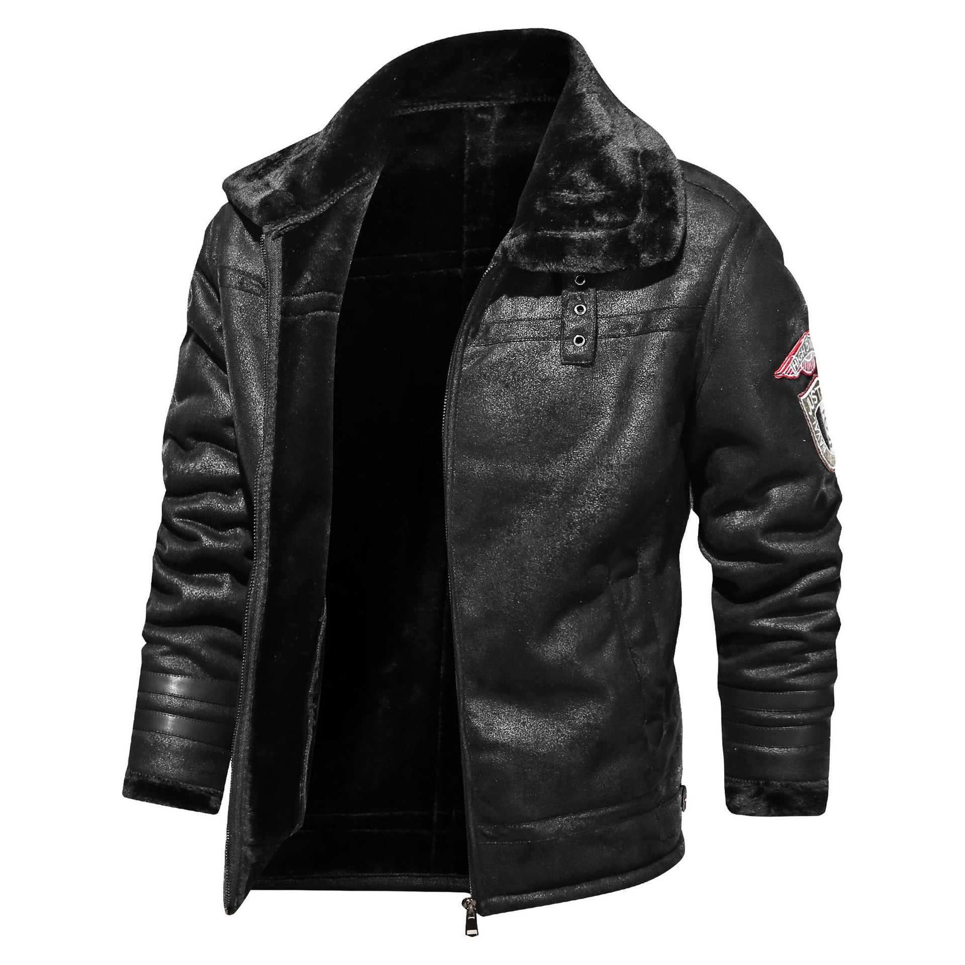 Motorcycle retro jacket  Leather Jacket 134.47 