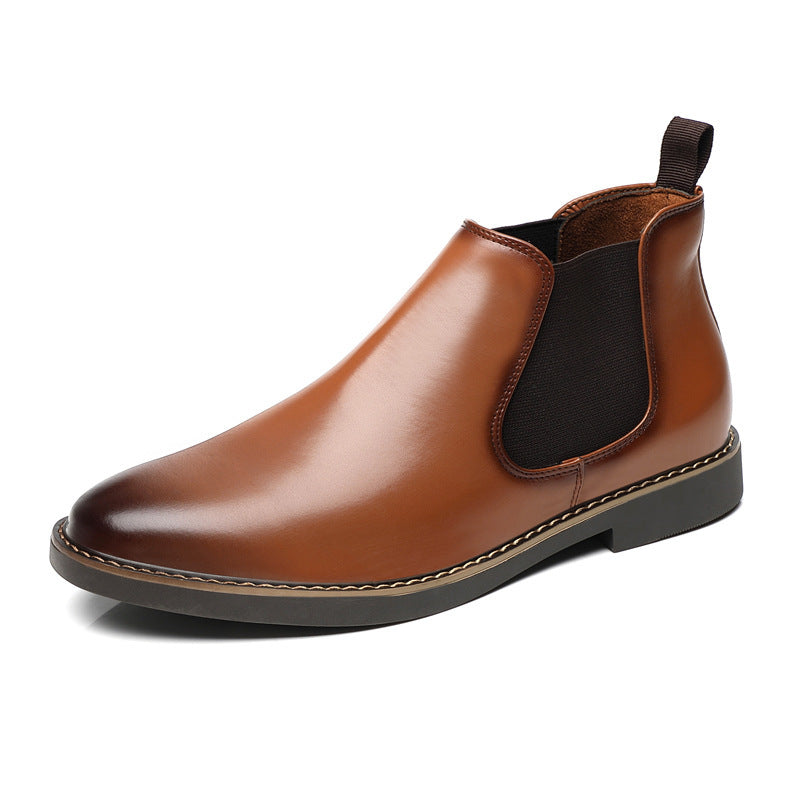 Formal Pointed-toe Leather Boots  Footwear 82.00 