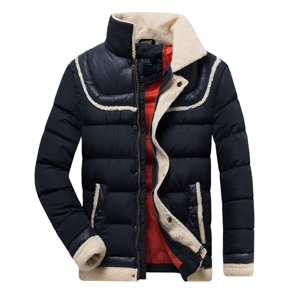 Men's down jacket  Leather Jacket 126.05 