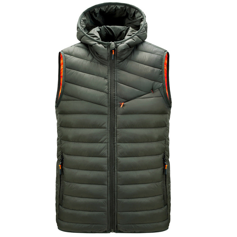 New Autumn And Winter Thin Cotton Jacket Men's Cotton Jacket  Leather Jacket 69.92 Army-Green-XL