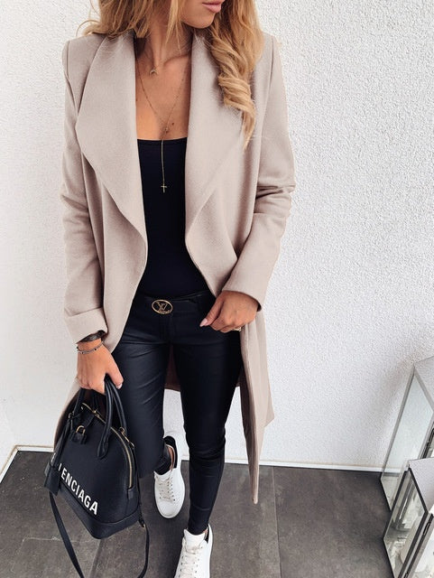 Coat Jacket Jackets For Women Puffer Outerwear Ladies  Leather Jacket 71.00 Beige-XXL