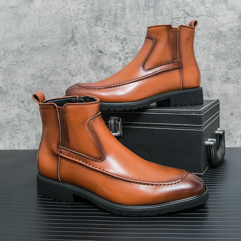 Martin Boots Men's High Top British Style Platform