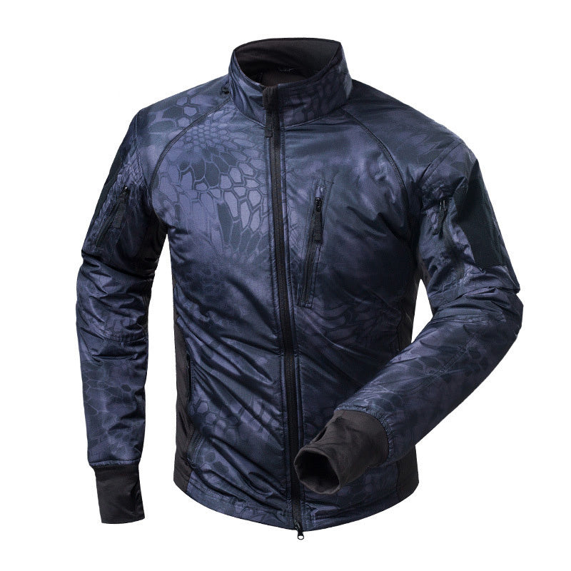 Camouflage Jacket  Leather Jacket 223.60 Black-python-XXL