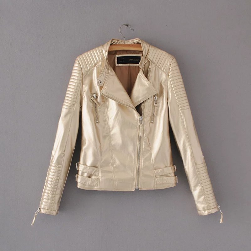 Locomotive PU leather clothing  Leather Jacket 99.97 