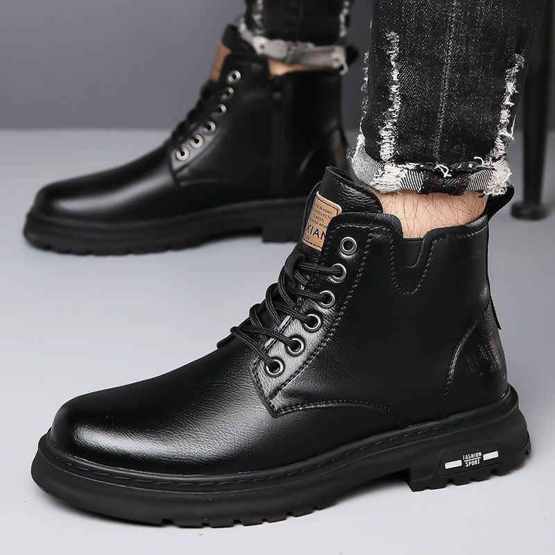 British Martin Boots Thick Bottom Outdoor Hiking Workwear Men  Footwear 53.00 