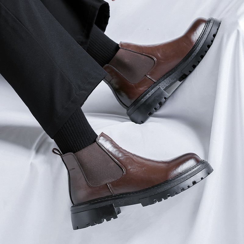 Low-top Martin Boots Mid-top British Style Men's Shoes  Footwear 71.44 