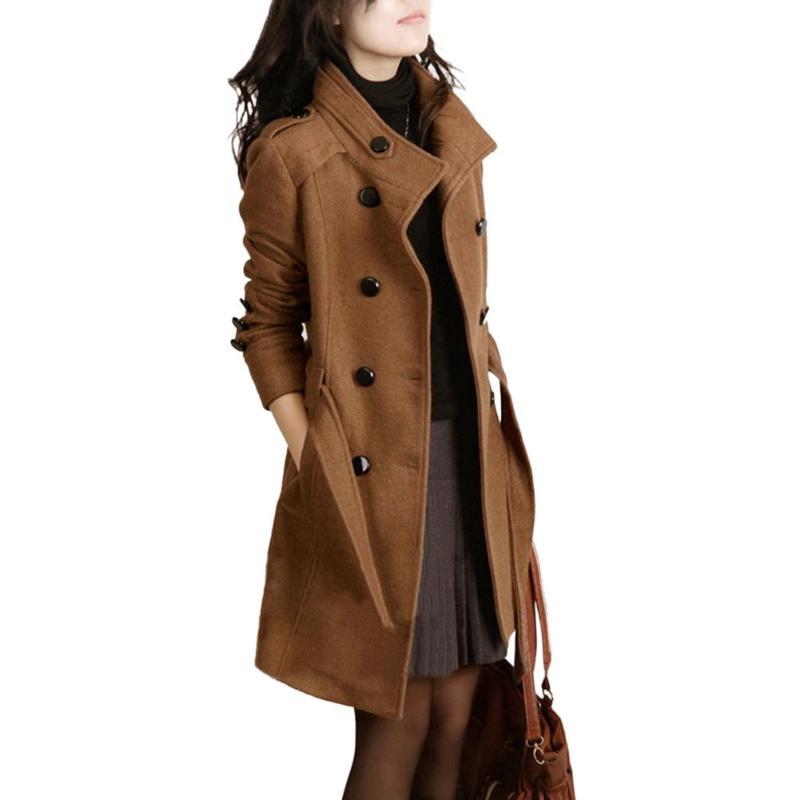 Woolen coat trench coat  Leather Jacket  