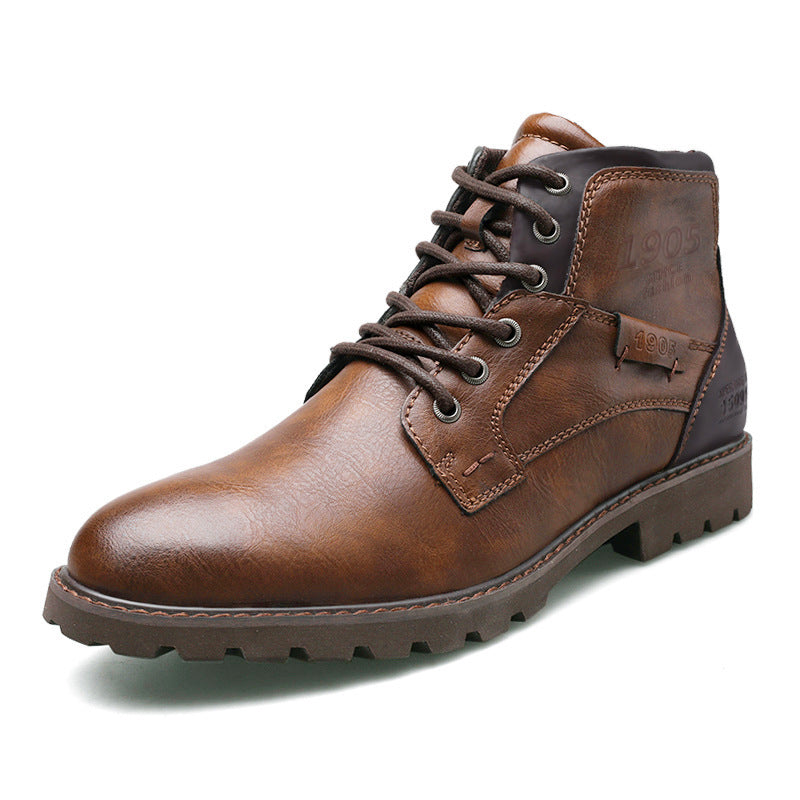 Martin Boots Men's Boots Plus Size Zipper Ankle Boots  Footwear 69.00 