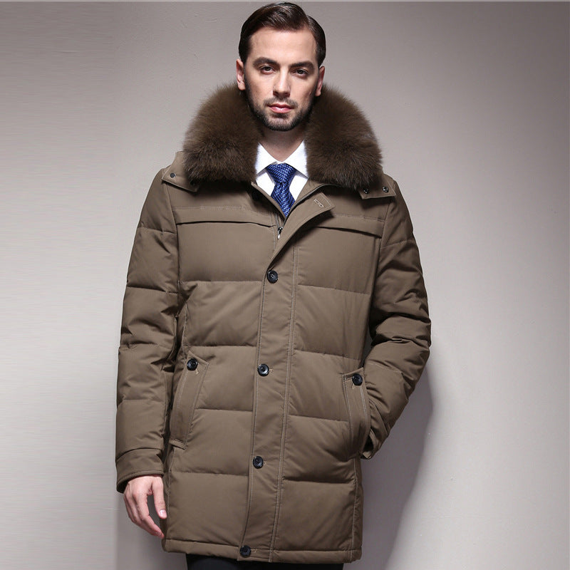 Men's down jacket  Leather Jacket 337.76 