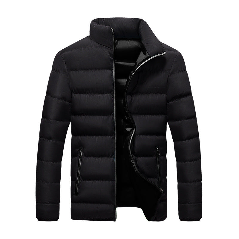 Men Winter Jacket Slim Fit Breadwear Thickened Cotton Coat Foreign Trade Mens Coat Men Plus Jackets  Leather Jacket 60.41 