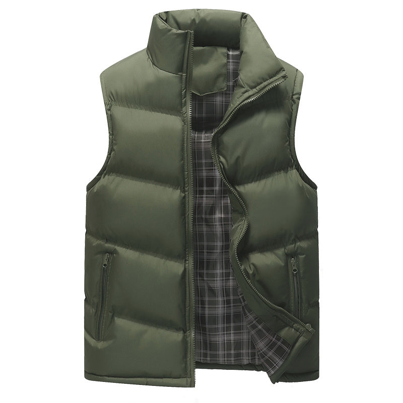 Men's down jacket vest jacket  Leather Jacket 78.00 
