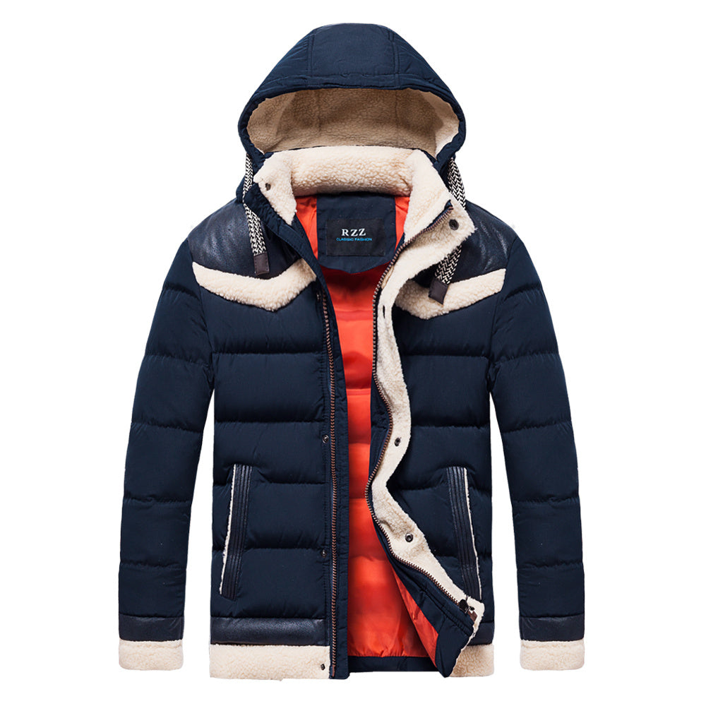 Men's down jacket  Leather Jacket 126.05 