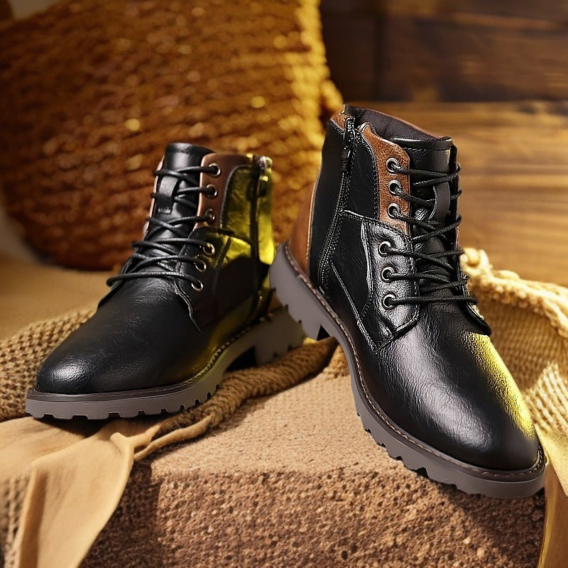 Martin Boots Men's Boots Plus Size Zipper Ankle Boots  Footwear 69.00 
