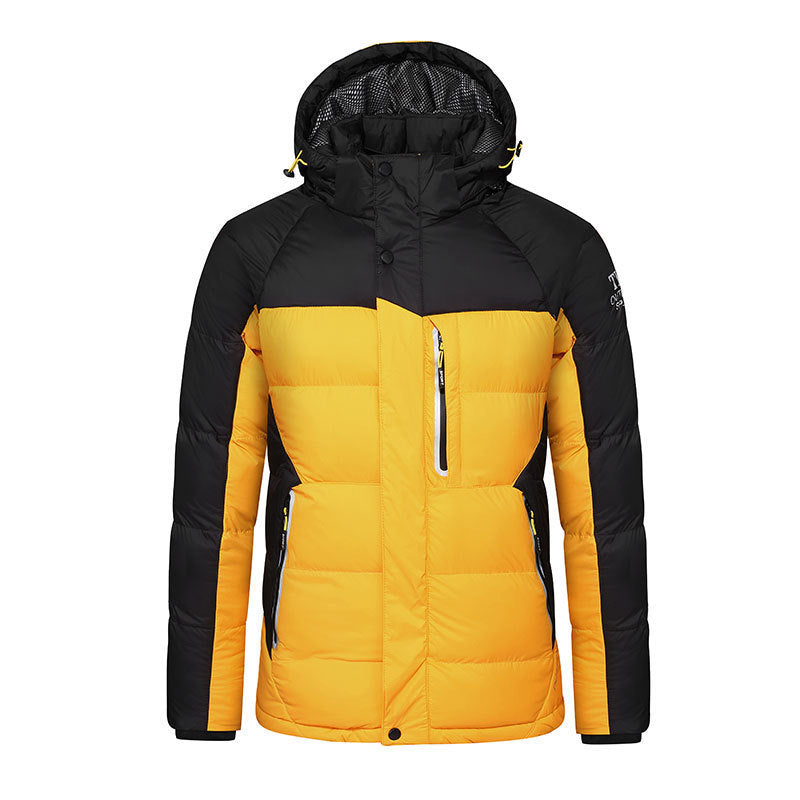 Men's sports padded hooded warm cotton jacket  Leather Jacket 174.20 