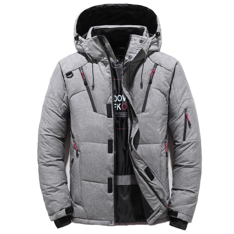 Men's down jacket  Leather Jacket 121.98 