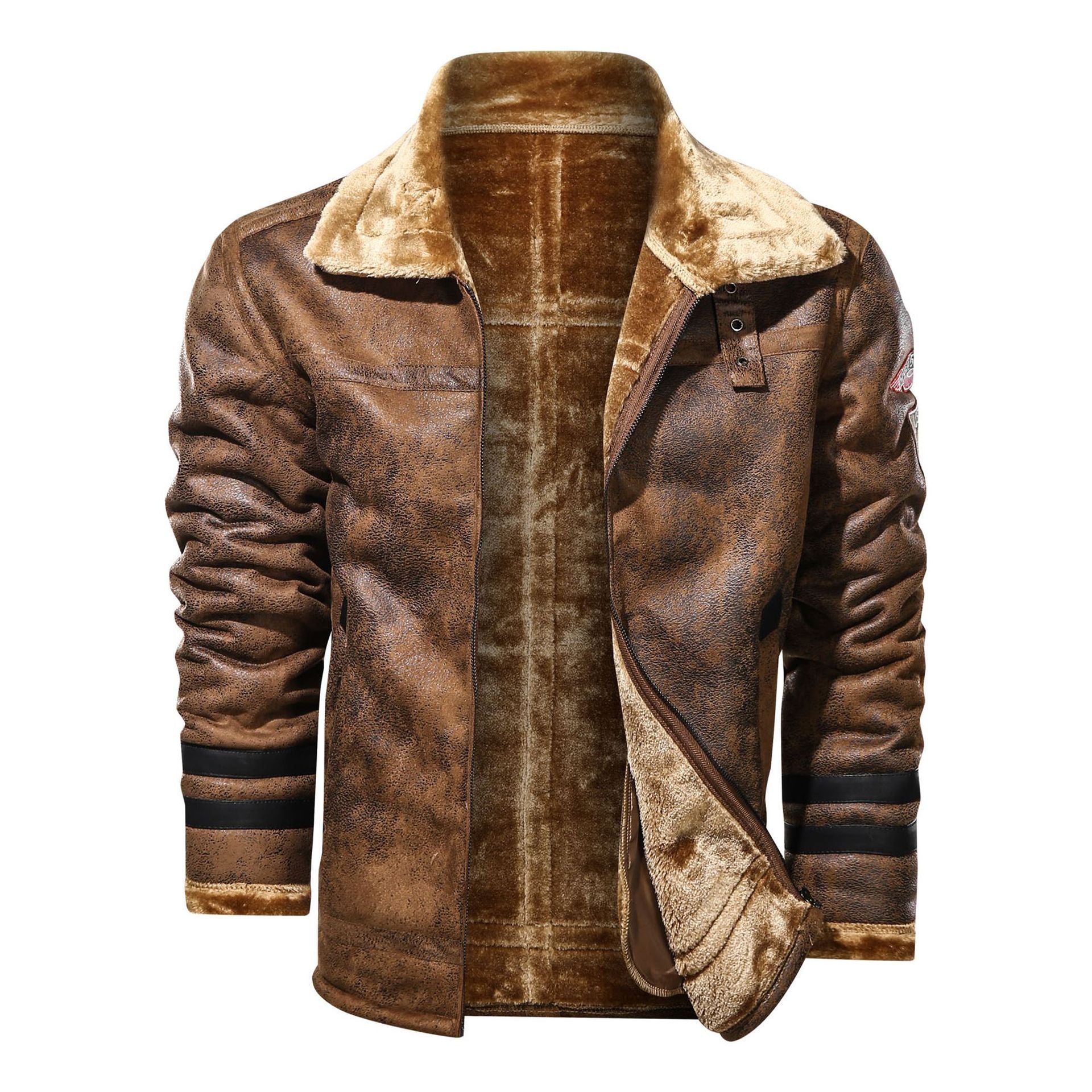 Motorcycle retro jacket  Leather Jacket 134.47 