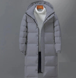 New Chinese Drama Lovers Down Jackets For Men And Women  Leather Jacket 95.98 Grey-2XL