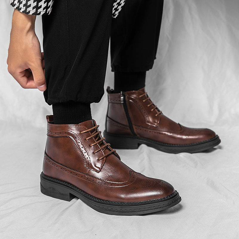 Men's Chelsea Casual Business Martin Boots  Footwear 72.25 