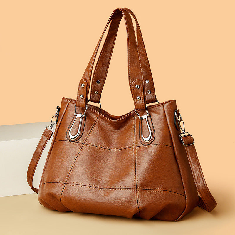 Simple And Versatile Affordable Luxury Fashion Texture Commuter Hand-carrying Bag